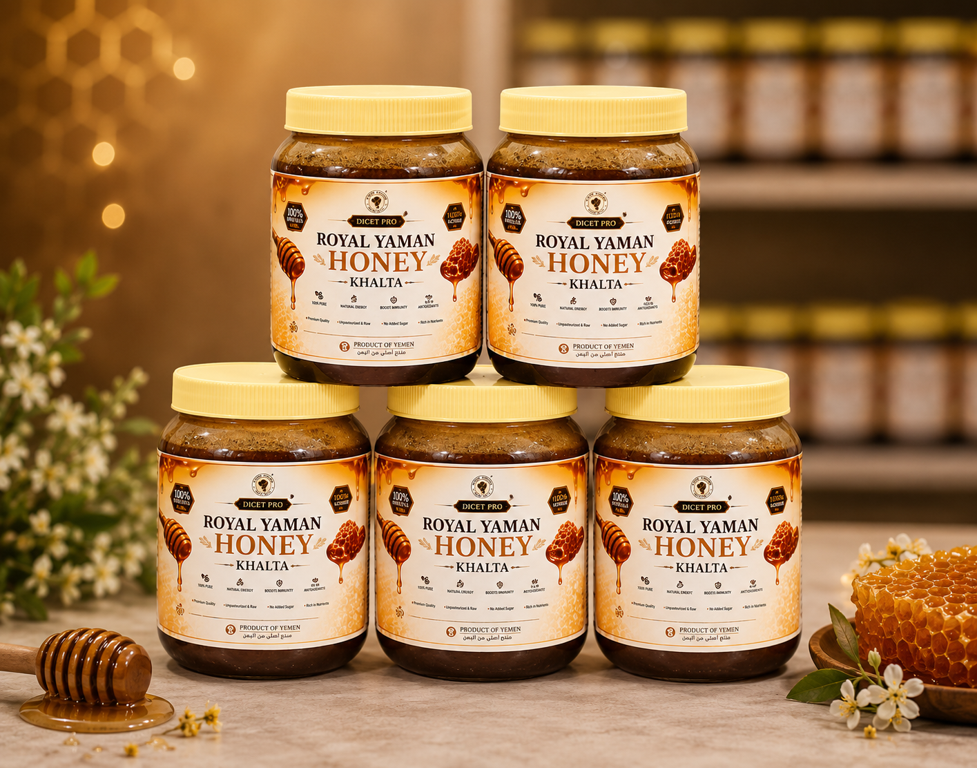 Dicet Pro Royal Yaman Honey Khalta | Premium Herbal Wellness Formula for Men